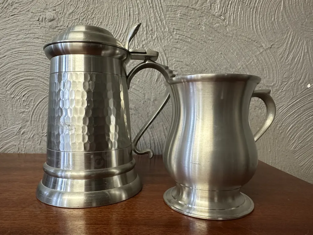 Vintage Pewter Tankards x2 Including Royal Selangor & Malaysia  Image 1++