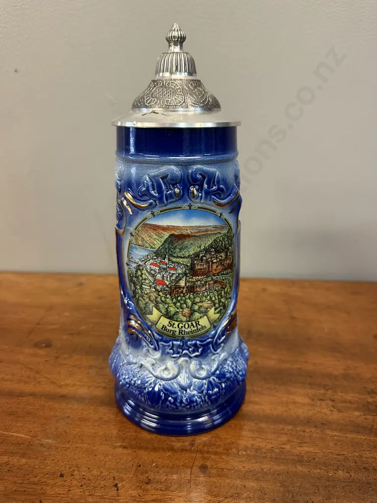 German Beer Stein Hand Painted By Armin Bay Image 1++