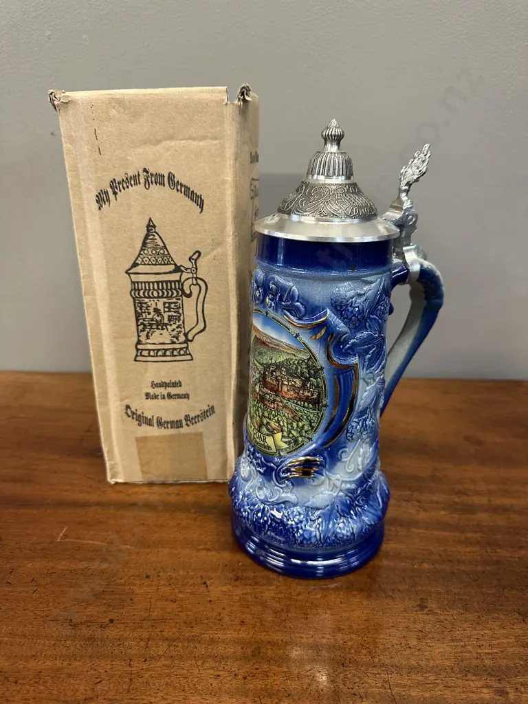 German Beer Stein Hand Painted By Armin Bay Image 1++