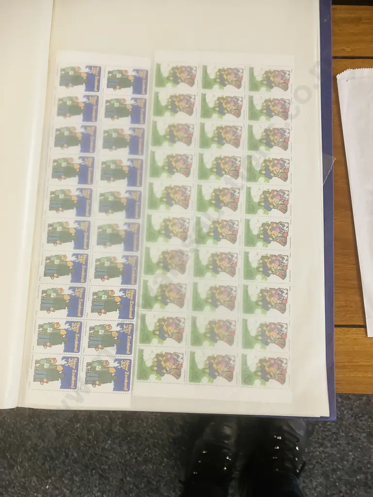 NZ Post Sheet Sets & Aotea Part Sheet Stamp Album Image 1++