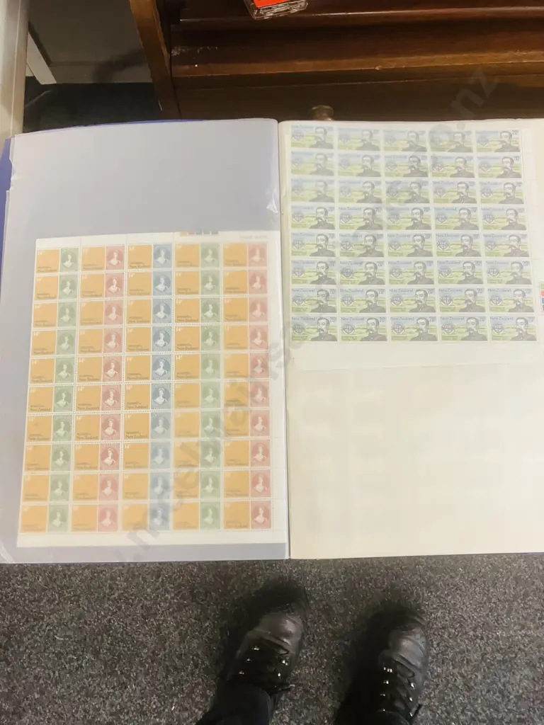 NZ Post Sheet Sets & Aotea Part Sheet Stamp Album Image 1++
