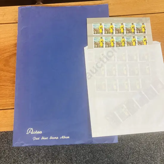 NZ Post Sheet Sets & Aotea Part Sheet Stamp Album