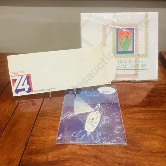 NZ Post 74 Commonwealth Games Souvenir Stamp Pack, Stamp Pack 1991, Yachting 1999