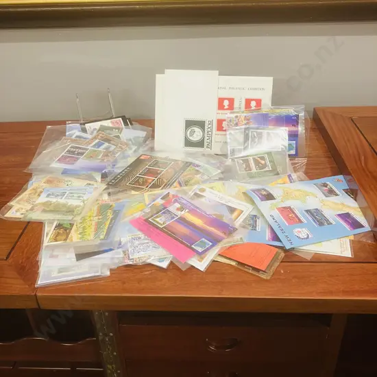 NZ Post Large Selection Commemoration, Souvenir Issues Etc