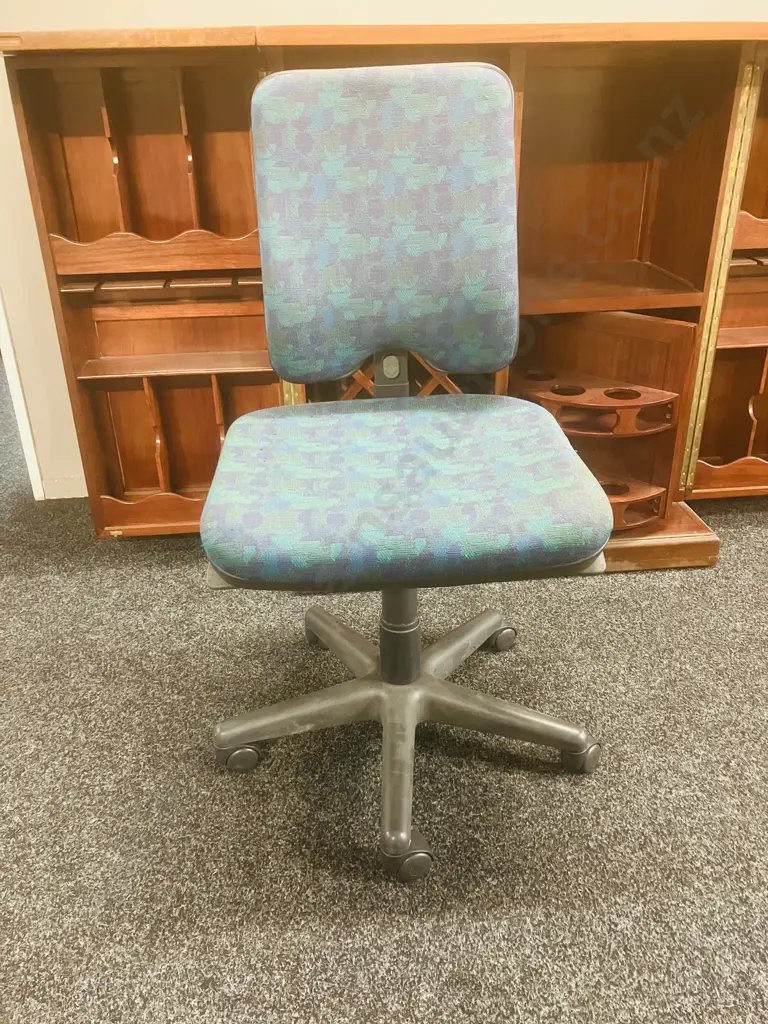 Clerical 224 Office Chair In Overture Jaspar Fabric - Chiro Systems Ltd Image 1++