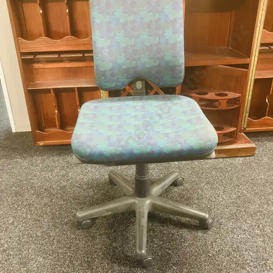 Clerical 224 Office Chair In Overture Jaspar Fabric - Chiro Systems Ltd