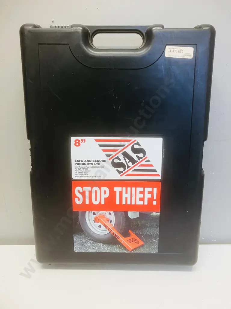 SAS Wheel Clamp 8" In Case Image 1++