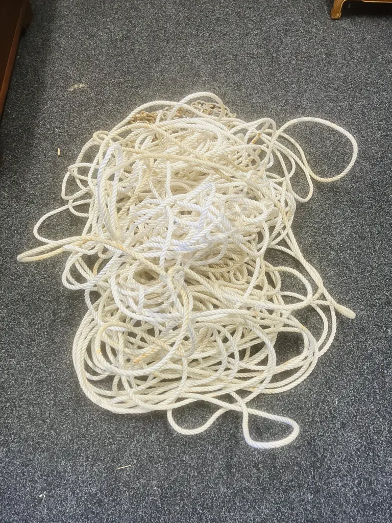 Anchor Rope With Chain & D-Shackles & NZ Boaties Mate 10mm x 50m Anchor Rope With Thimble Image 1++