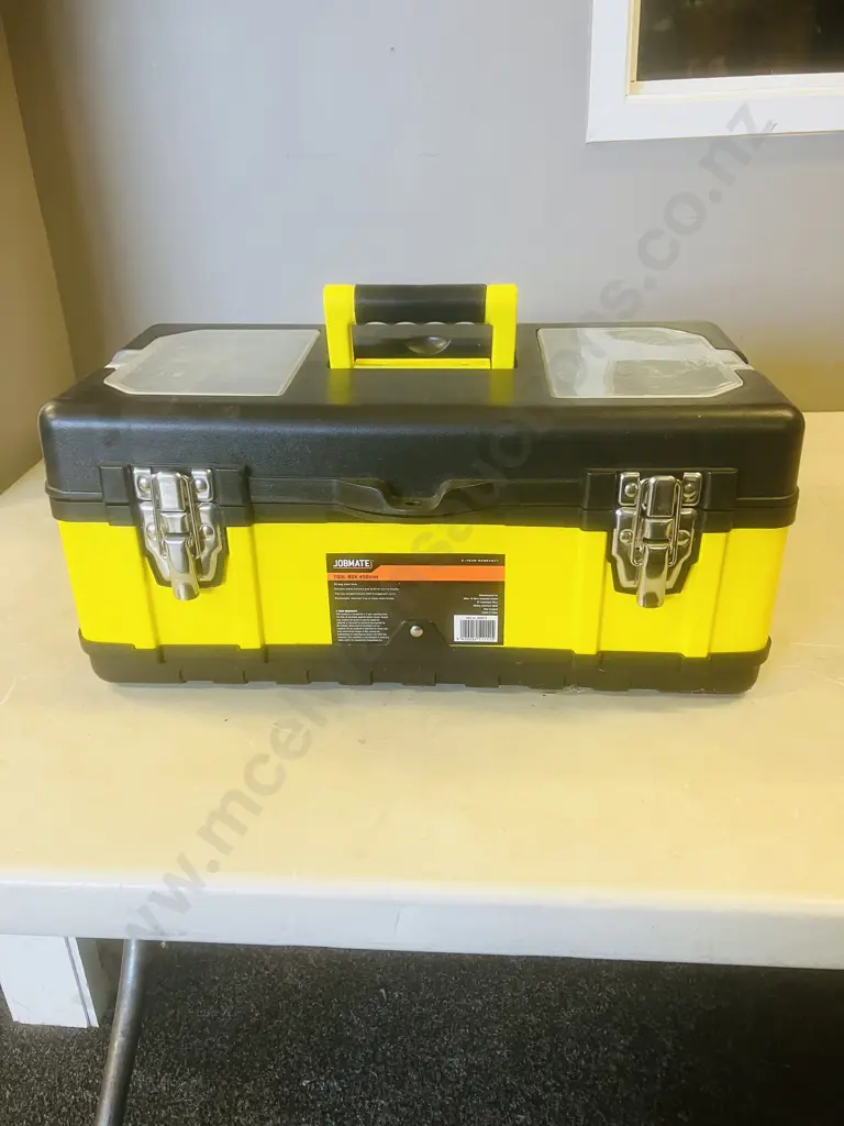 Jobmate Toolbox & Assorted Fishing Items, Okuma NIKO FA30 Reel, Hooks, Sinkers, Lines Etc Image 1++
