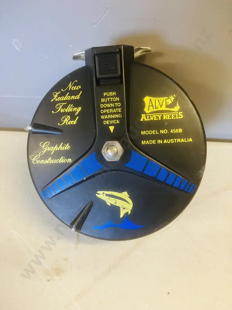 Alvey Model 456B New Zealand Trolling Reel - Made In Australia Image 1++