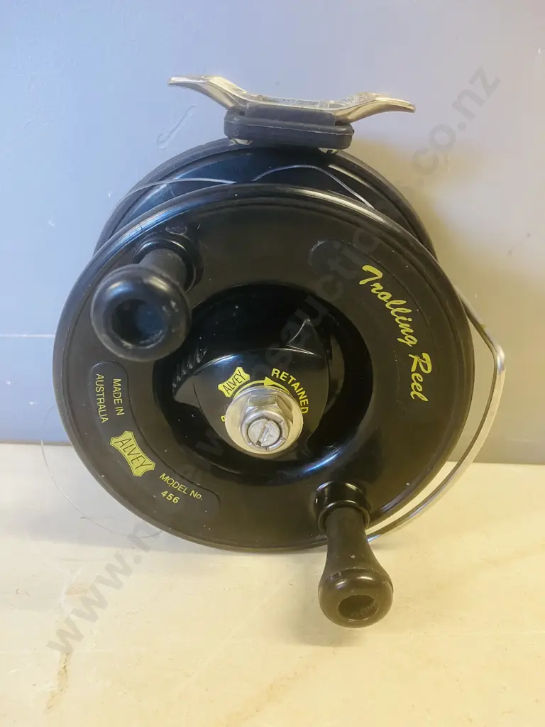 Alvey Model 456B New Zealand Trolling Reel - Made In Australia Image 1++