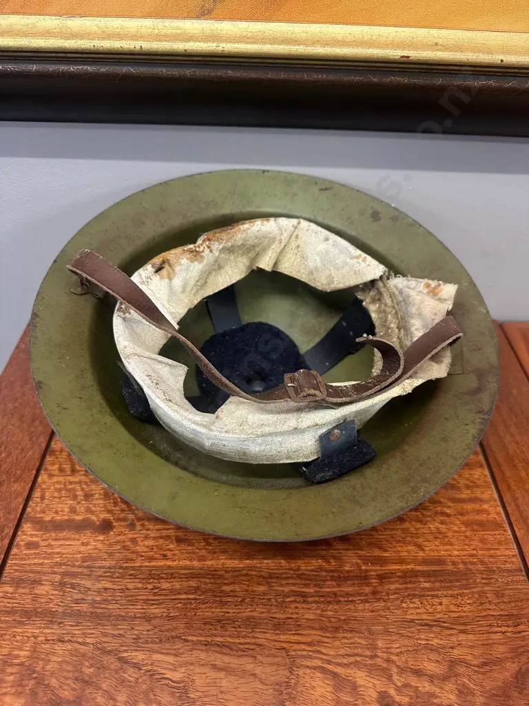 Vintage Army Fire Helmet  Image 1++