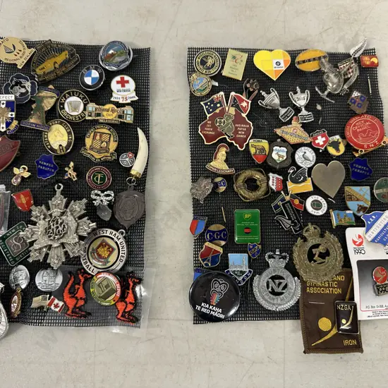 Selection Of Souvenir Badges 
