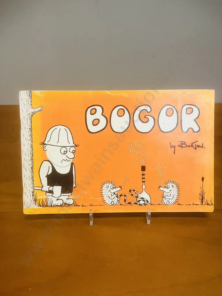 Bogor by Burton Silver 1975 First Issue Softcover, Whitcoulls Publishers, New Zealand, ISBN 0723304513 Image 1++