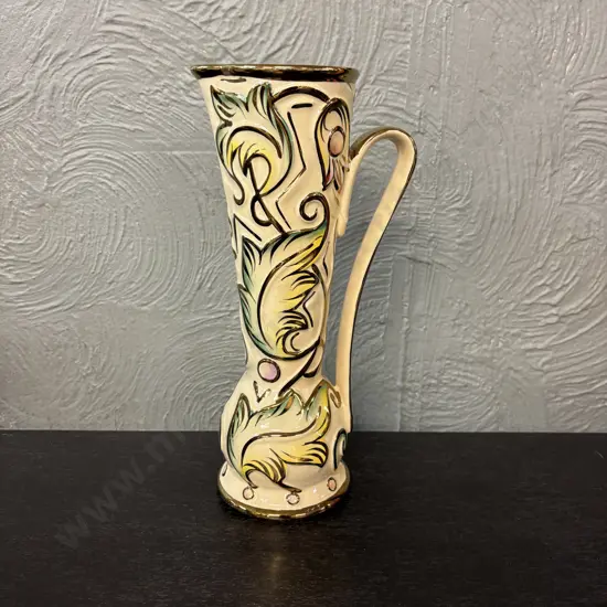 Wade Stylised Hand painted "Gothic" Jug H29.5cm