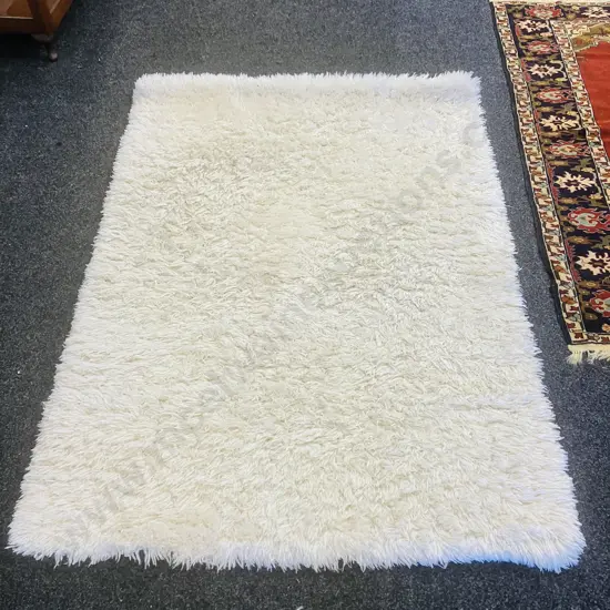 FLOKATI Turkish Rug, 120 x 170 White