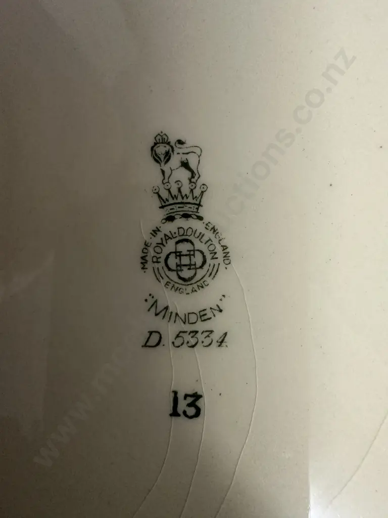 Royal Doulton 'Minden' Oval Serving Platters Pattern # D5334  Image 1++
