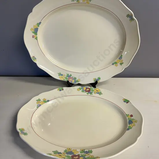 Royal Doulton 'Minden' Oval Serving Platters Pattern # D5334 