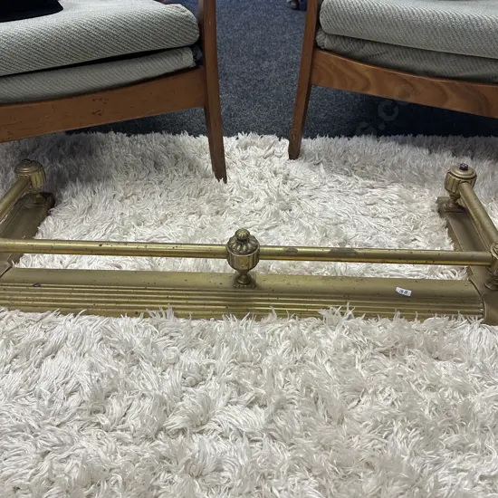 Victorian Brass and Cast Iron Fire Surround