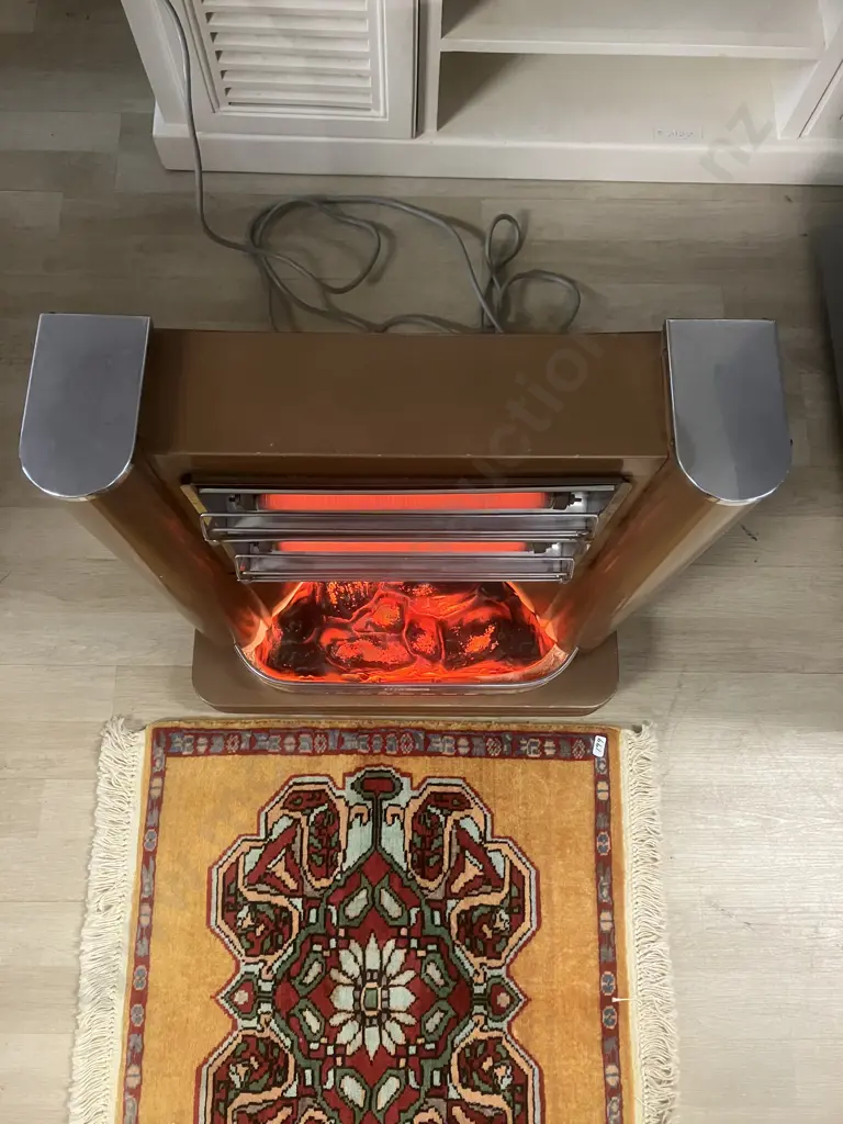Retro Ultimate Heater - 2 Bar With Fake Coals Image 1++
