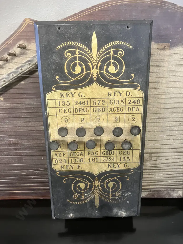 Antique Fretless Zither - Late 1800’s / Early 1900’s (As Found Condition) Image 1++