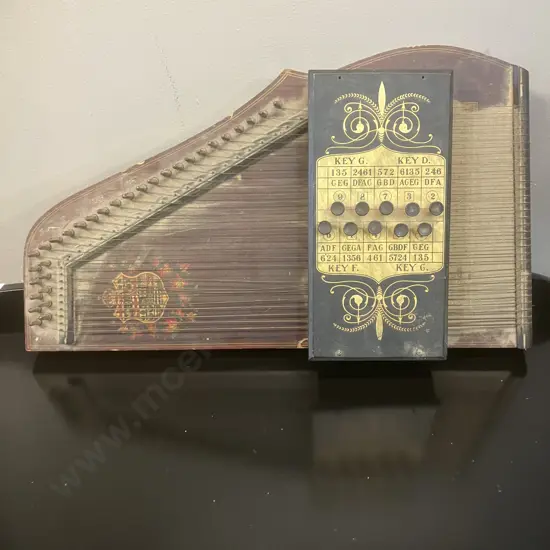 Antique Fretless Zither - Late 1800’s / Early 1900’s (As Found Condition)