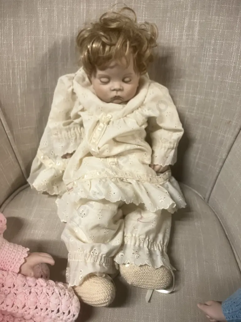 Three Porcelain Dolls Image 1++