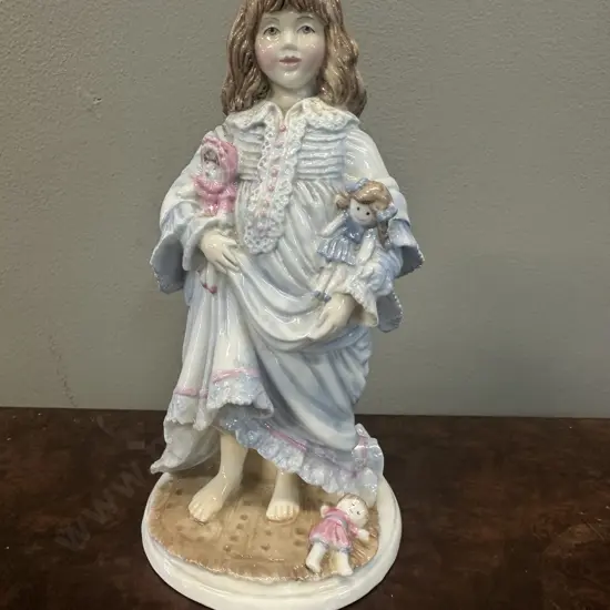 Royal Worcester Lullaby Limited Edition Figurine H19cm.