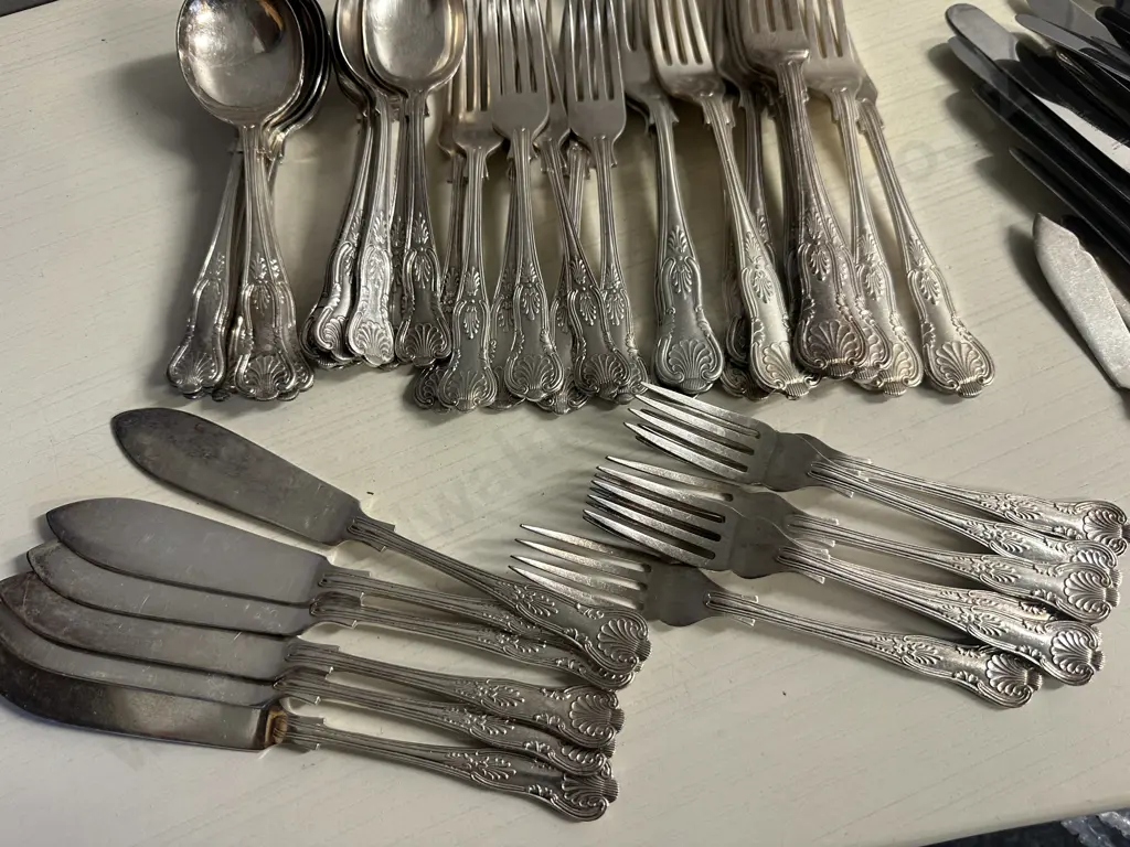 Assorted Epns Cutlery Items Including Philip Ashberry & Sons, Slack & Barlow Etc Image 1++