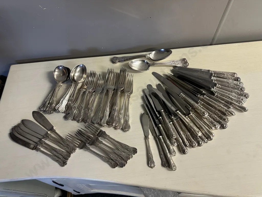 Assorted Epns Cutlery Items Including Philip Ashberry & Sons, Slack & Barlow Etc Image 1++