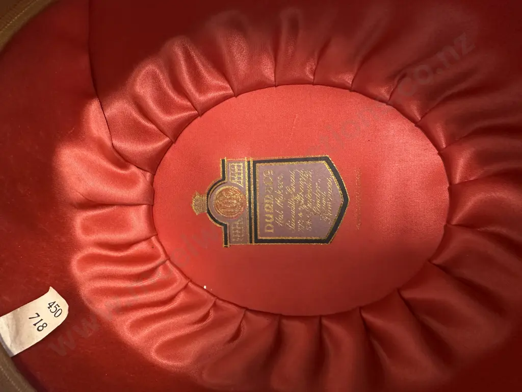 G.A Dunn & Co Piccadilly Circus Black Bowler Hat (450/718) With Herbert Johnson Hat Box Image 1++