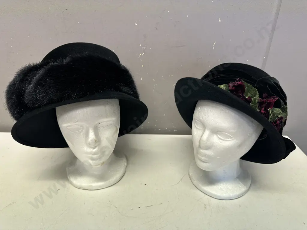 Womans Hats x2 Including Emma B Design & Anue Maue Image 1++