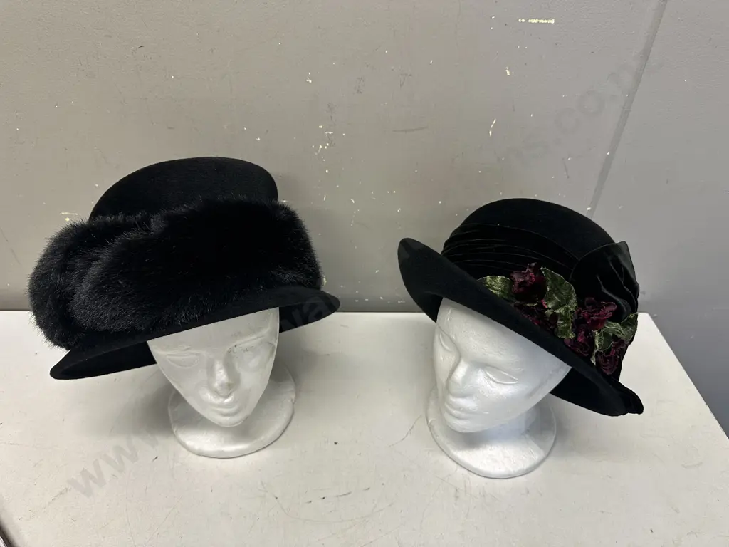 Womans Hats x2 Including Emma B Design & Anue Maue Image 1++