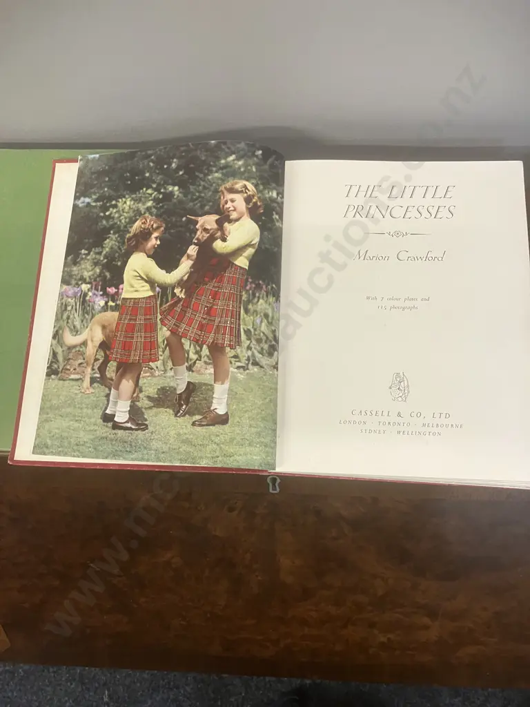The Little Princesses Marion Crawford 1950 First Edition, 1950 Royal Sisters Vol2, The Royal Gardeners 1952 Image 1++
