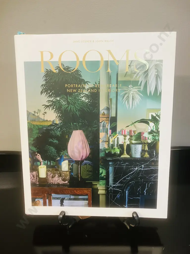 Rooms - Portraits of Remarkable New Zealand Interiors Hardcover, Author Jane Ussher, John Walsh Image 1++
