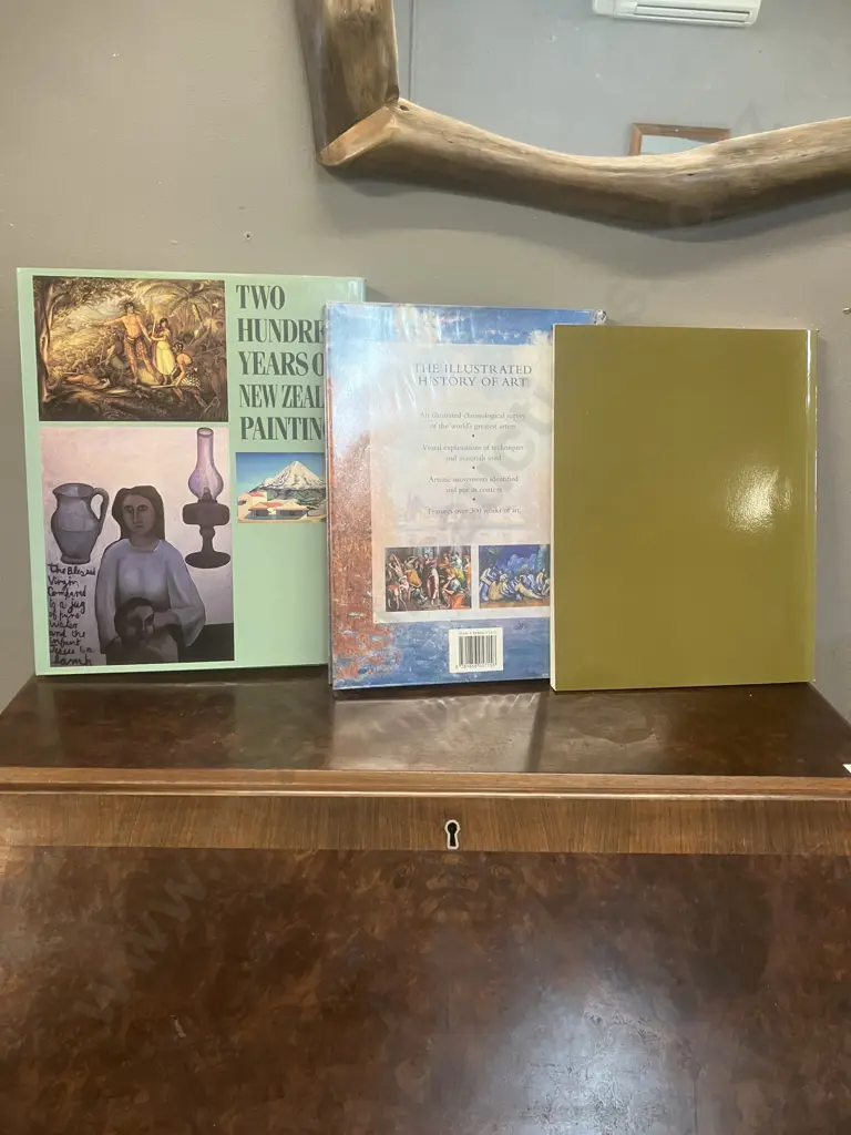 Two Hundred Years of NZ Paintings - Gil Docking 1990 Revised Edition, Illustrated Art History & Rembrandt to Renoir Image 1++