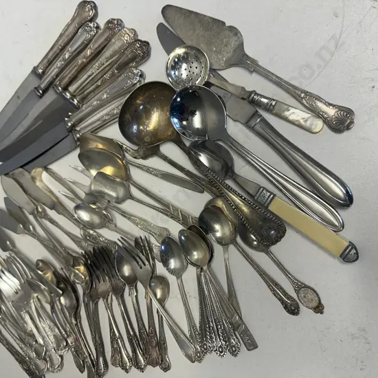 Vintage Assorted Cutlery Including Sheffield, Camile Etc