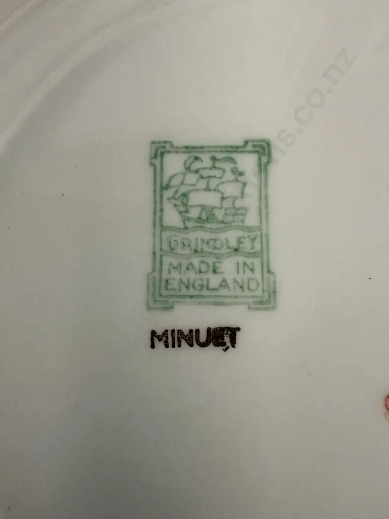 Vintage Grindley Dinnerware Items Minuet Pattern  Image 1++