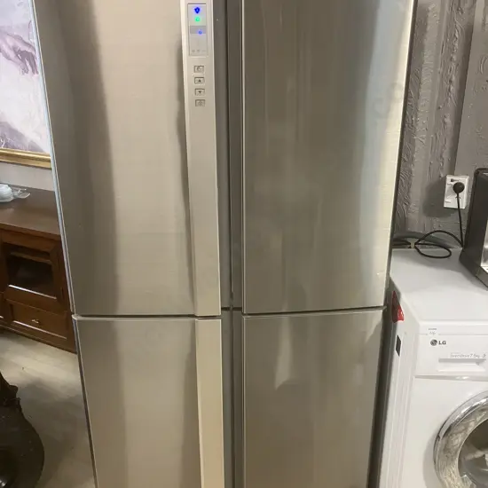 Sharp 624L French Door Refrigerator - Freezer Model SJ-FP624V-SL