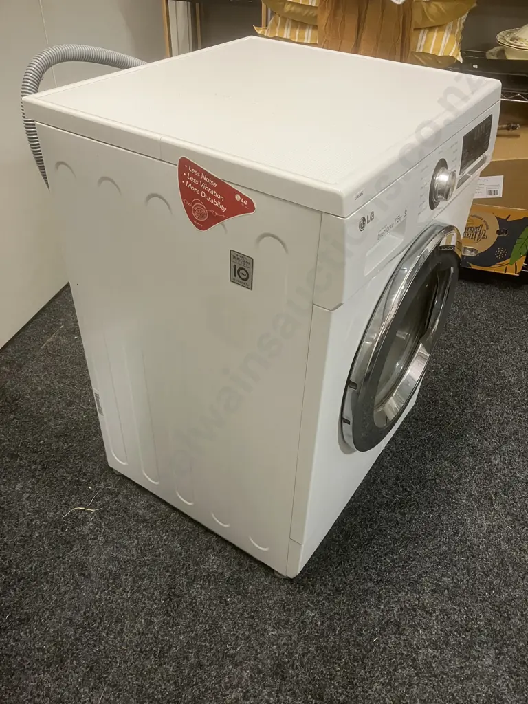 LG 7.5Kg Direct Drive Front Loader Washing Machine. Model WD10422D6 Image 1++