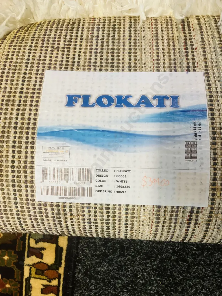 FLOKATI Turkish Rug, 160 x 220 White Image 1++