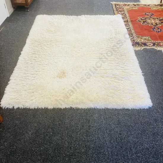 FLOKATI Turkish Rug, 160 x 220 White