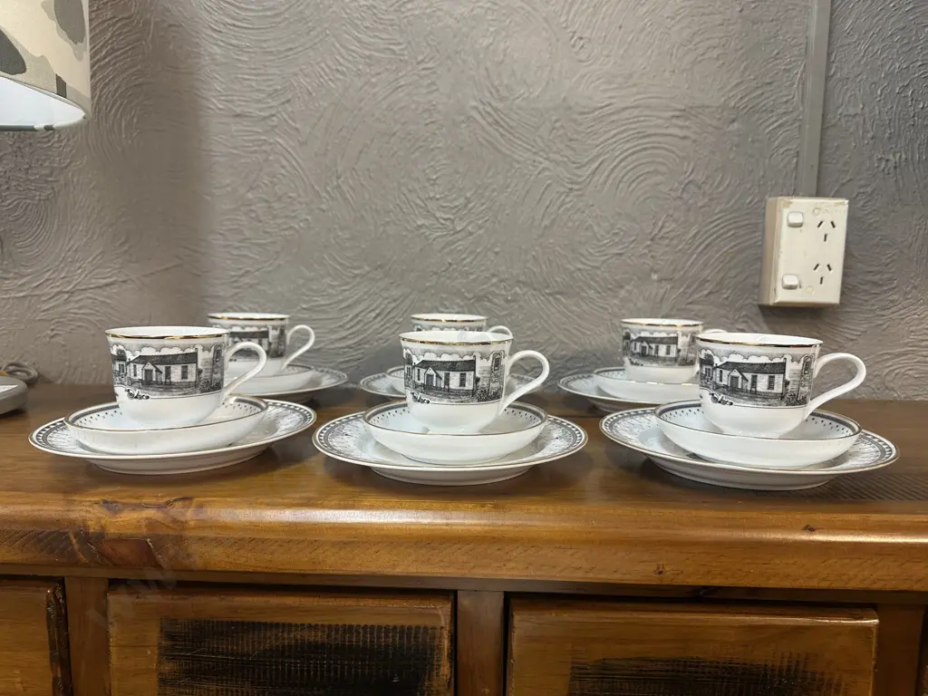 Vintage Trios x6 Depicting Scenes Of Dalmellington Image 1++