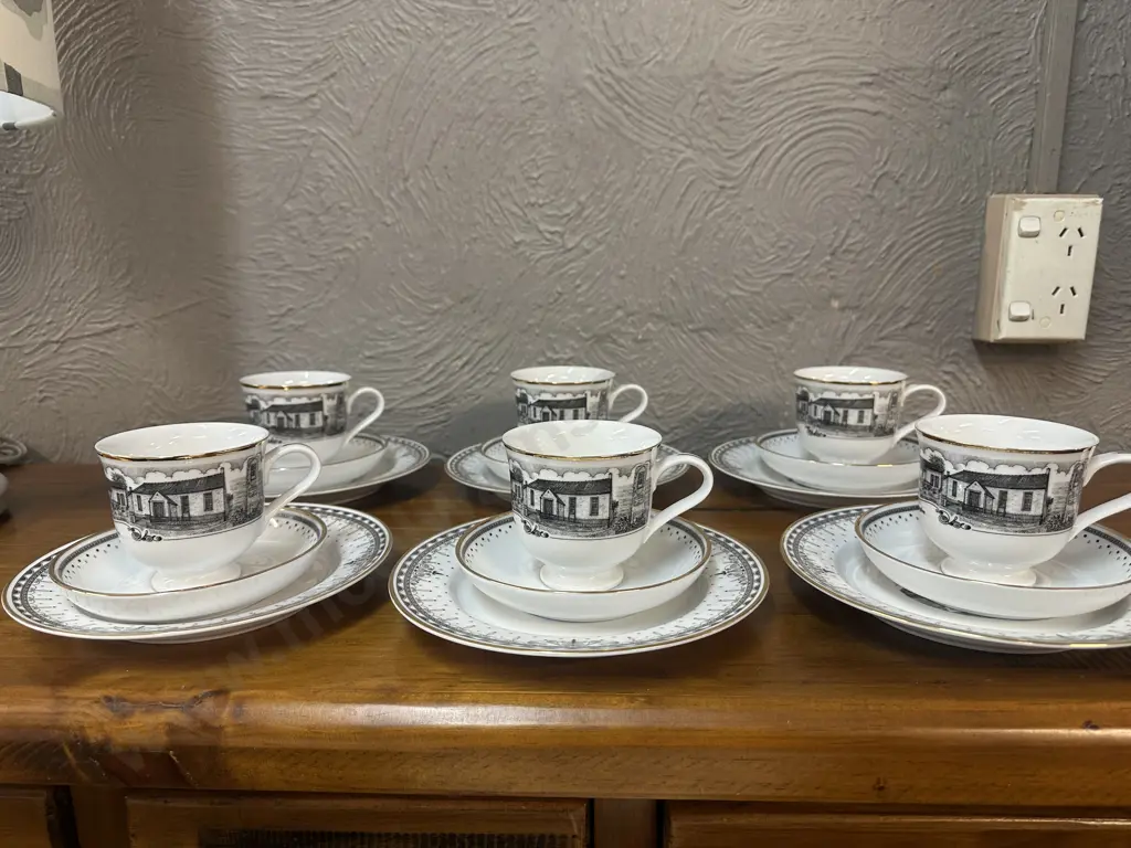 Vintage Trios x6 Depicting Scenes Of Dalmellington Image 1++