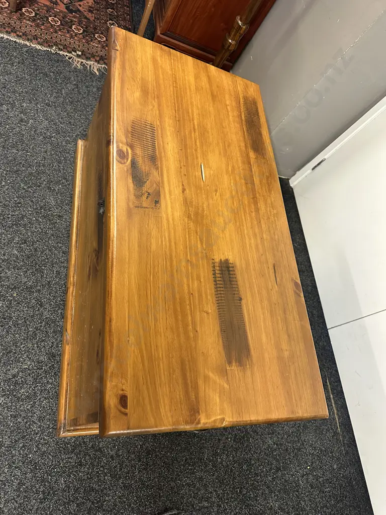 Rustic Recycled Blanket Box With Wrought Handles. H56,L110,D54cm. Image 1++