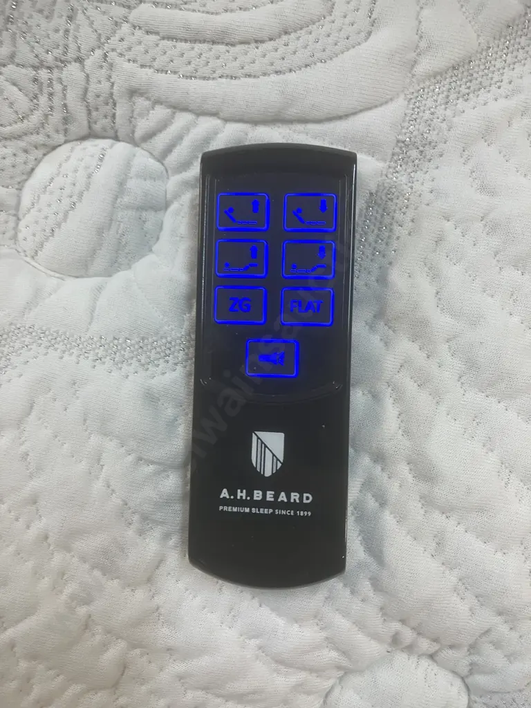 A.H. Beard Renew Double Adjustable Bed Base Beard King Koil Mattress, Remote Control, Manual Image 1++
