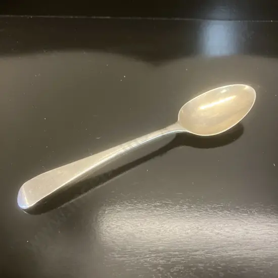 Hallmarked 1783 Georgian Sterling Silver Dessert Spoon by George Smith lll London (34 Grams)