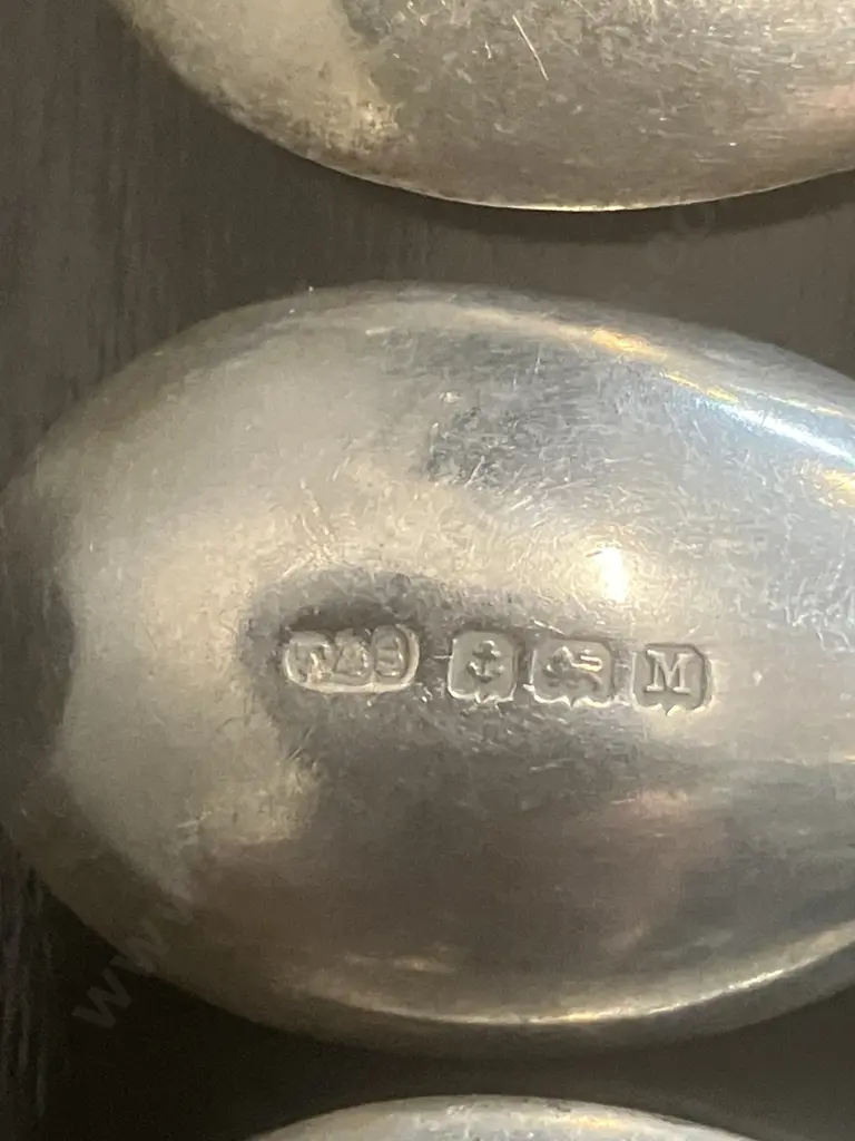 London Sterling Silver Souvenir Spoon, Hallmarked Birmingham 1911 & Pair of Rotary International Spoons Stamped STG SIL Image 1++