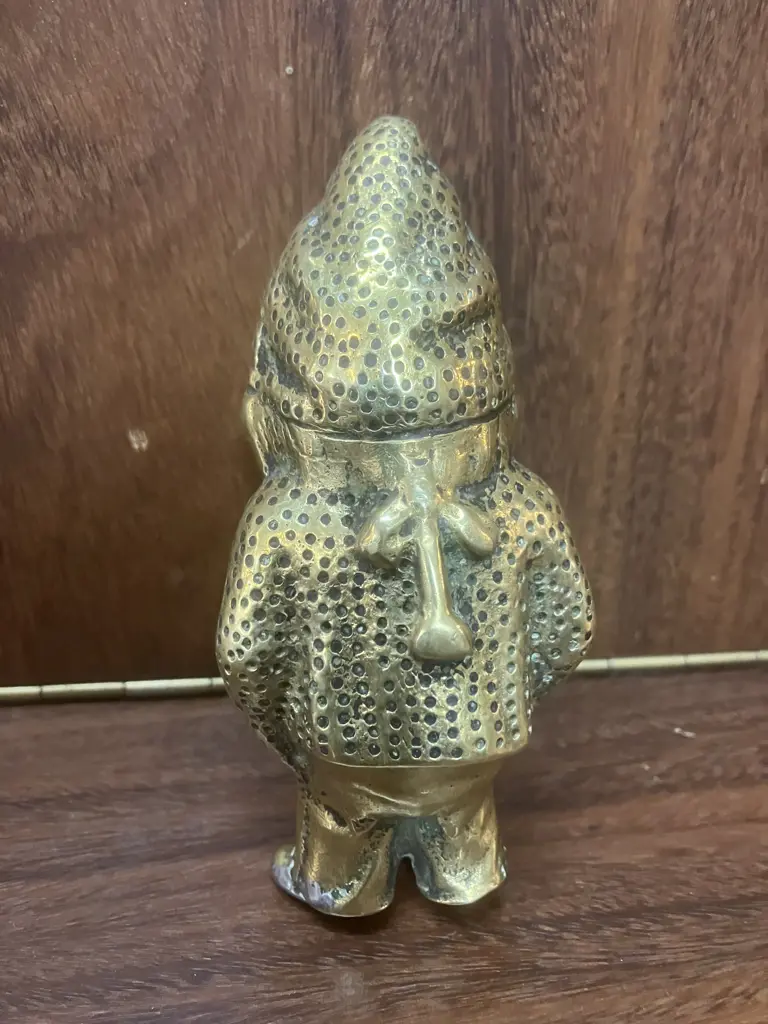 19th Century Brass Figural Table/Bar Top Cigar Lighter? (No Base). Originally Gas Operated. Image 1++