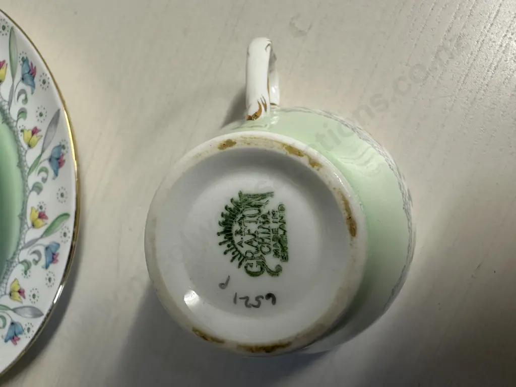 Vintage Grafton Tea Ware Items Pattern #6521 Image 1++